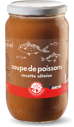 Soupe de poissons recette sétoise 780g
