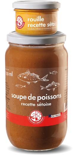 Soupe de poissons recette sétoise + rouille